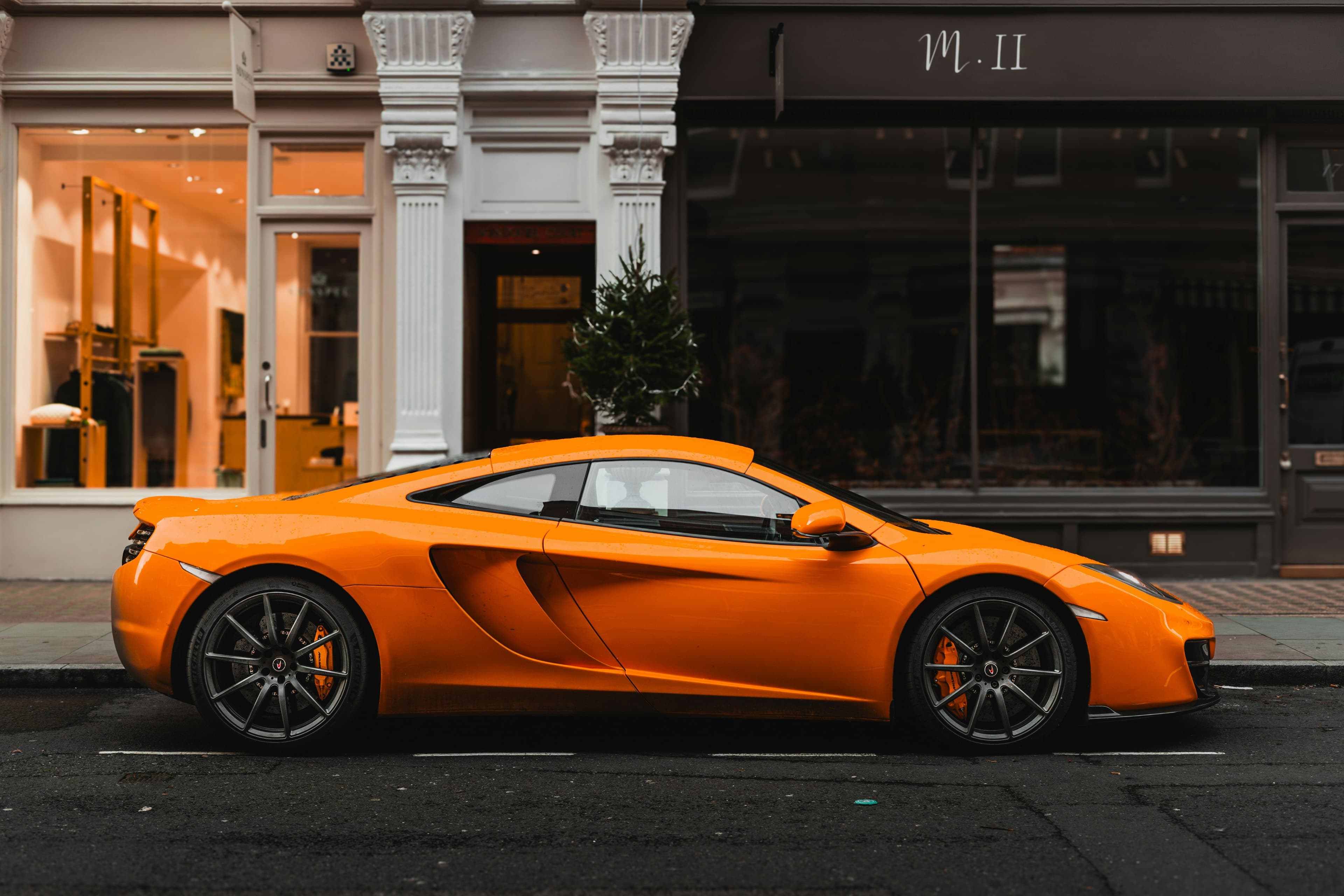 McLaren supercar — a classic status symbol