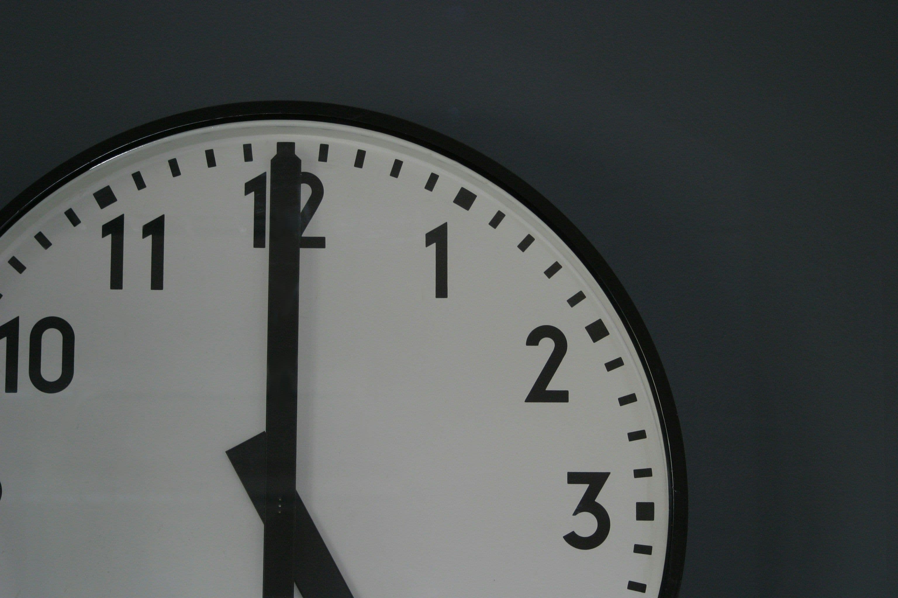 Clock — the value of time and patience