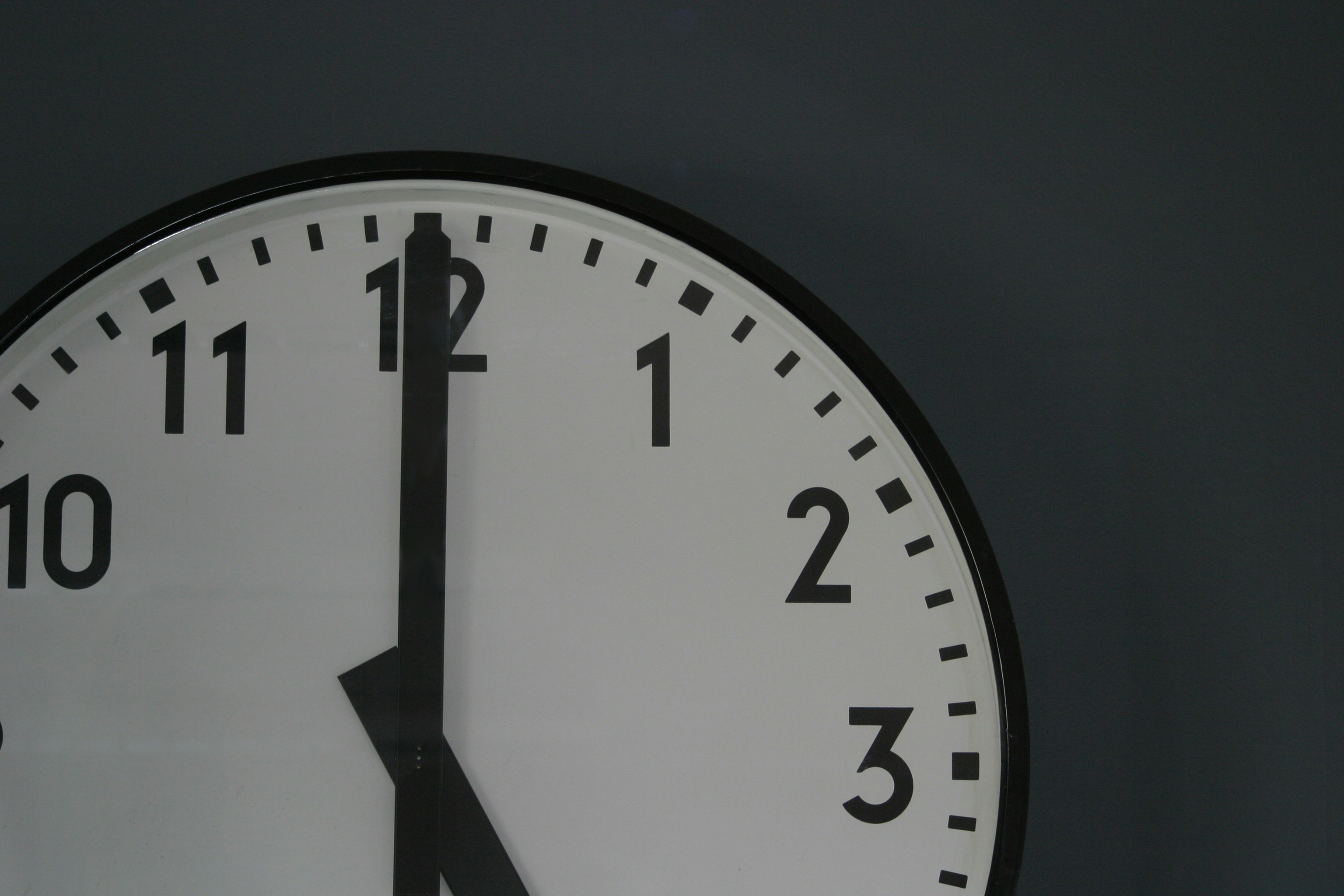 Clock — the value of time and patience